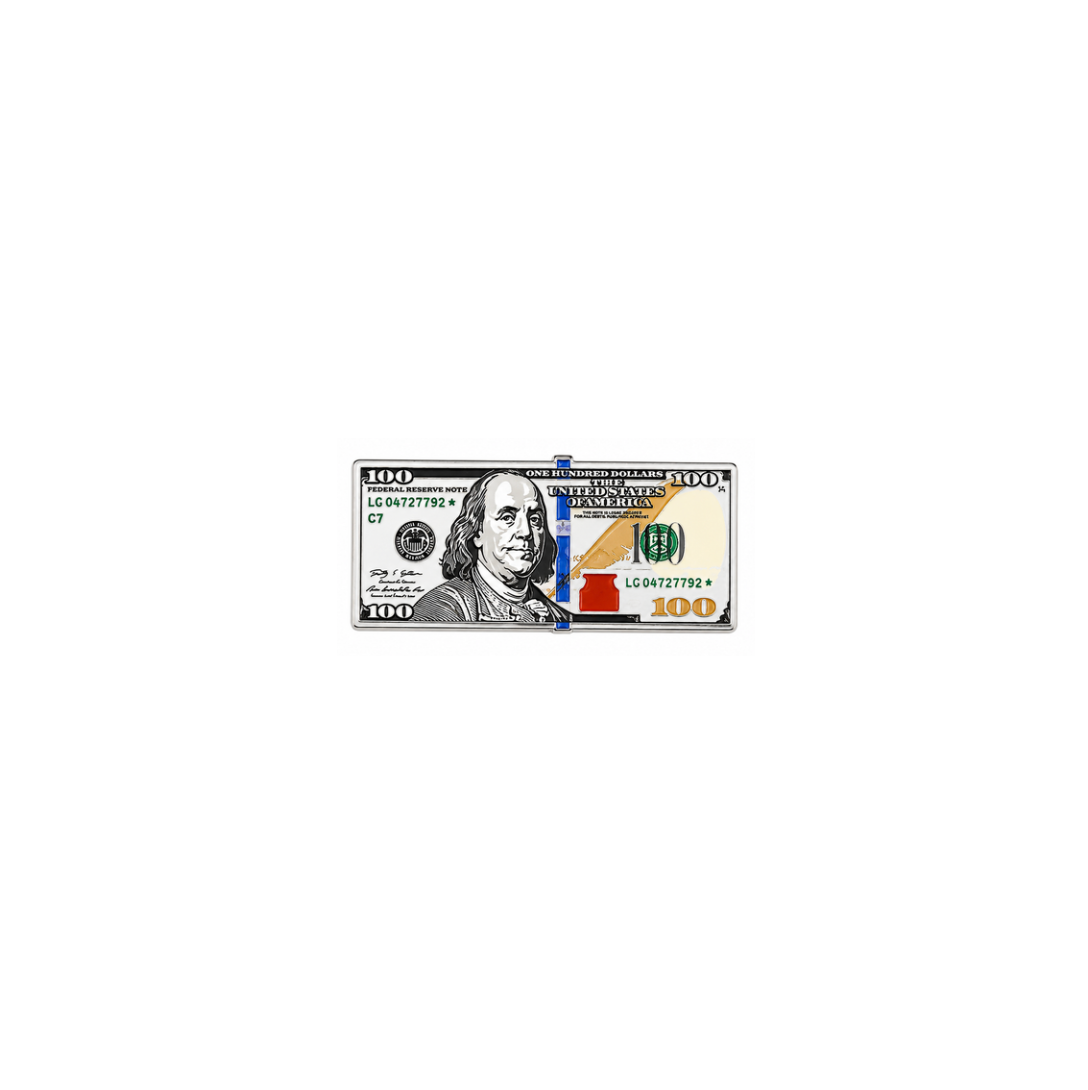 Hundred Dollar Bill Sticker