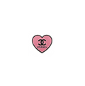 Chanel Heart Sticker